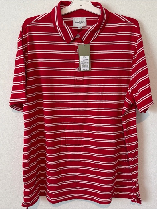 Goodfellow & Co Other - Goodfellow & Co Men’s Red Stripe Polo Shirt